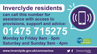 Covid helpline seven days